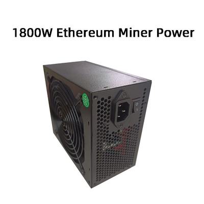 1800W Ethereum GPU Miner Power Supply Versi Senyap Dengan Kipas 14cm