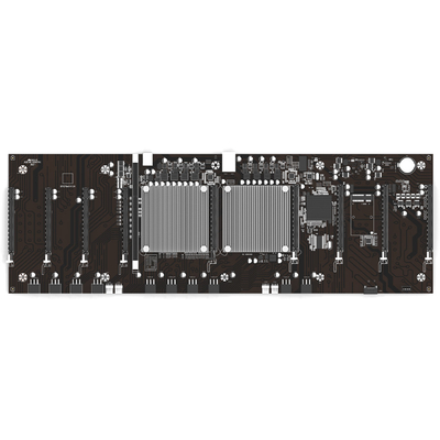 X79 9GPU Ethereum Mining Motherboard Untuk Kartu Grafis Khusus RTX3060