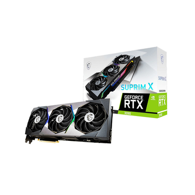 MSI NVIDIA GeForce RTX 3090 SUPRIM 24G Kartu Grafis Dengan Dukungan 24GB GDDR6X OverClock untuk Gaming